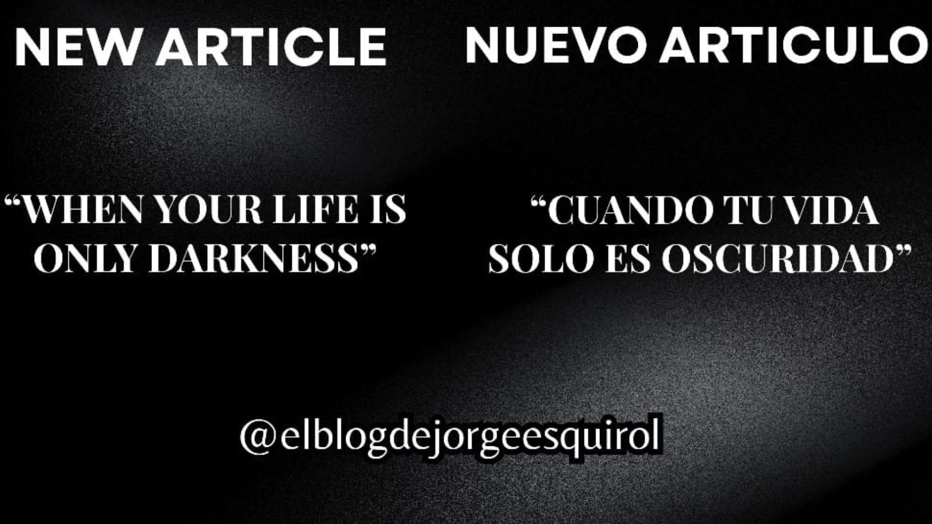 oscuridad